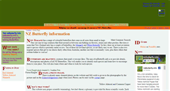 Desktop Screenshot of nzbutterfly.info