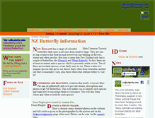 Tablet Screenshot of nzbutterfly.info